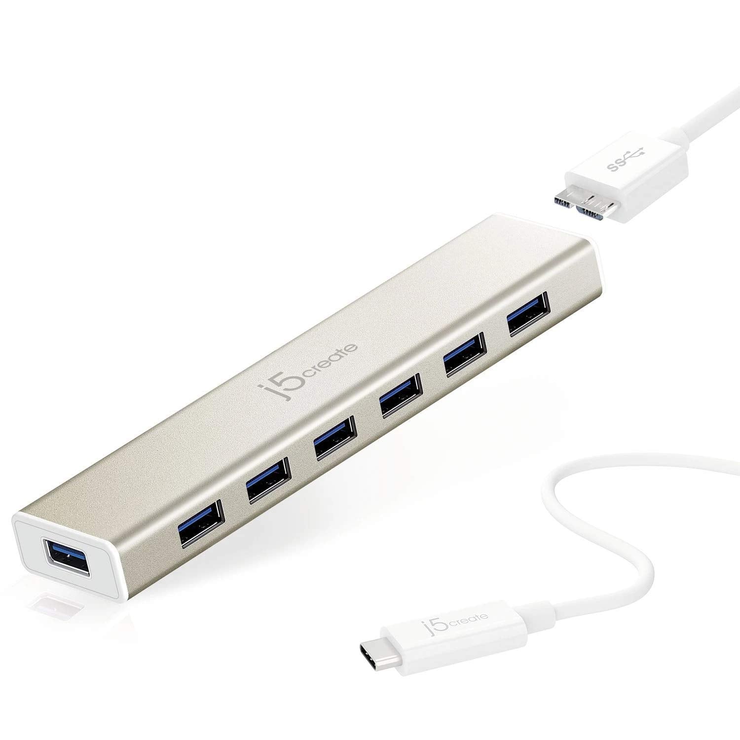 Usb-C 7- Port Hub - Eu/Uk