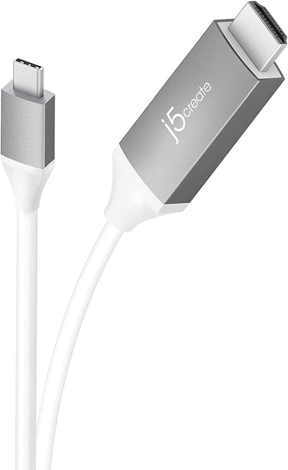 J5 JCC 153 G USB Type-C to 4K HDMI Cable (1.8 Meters