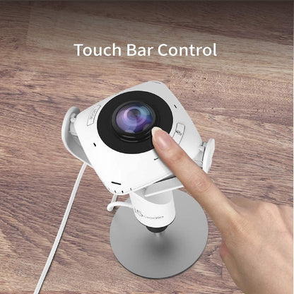 j5create 360 Degree All Around Meeting Webcam - 1080P HD Video Conference Camera with High Fidelity Microphone, USB-C | for Video Conferencing, Online Classes, and Collaboration (JVCU360