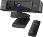 j5create Webcam 4K Ultra HD + Remote Control Digital Zoom 5X Black