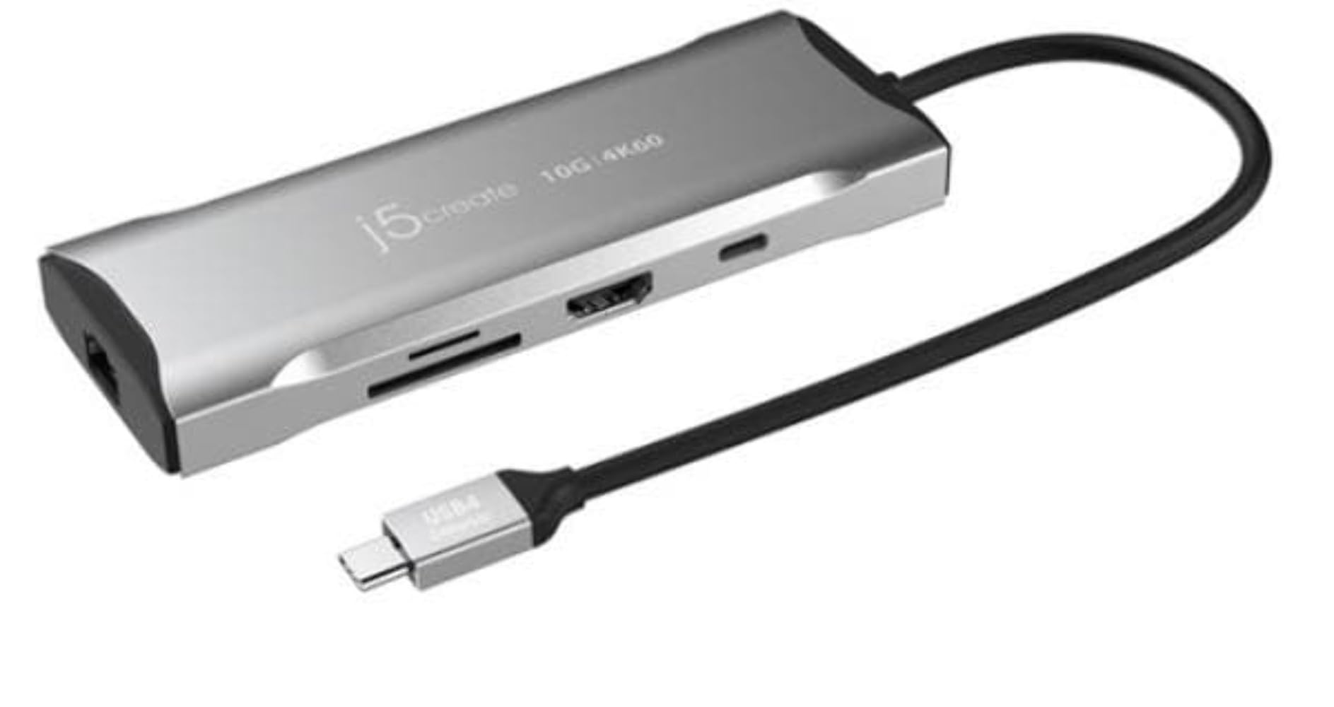 j5create JCD393-N Mini Dock USB-C 4K60 Elite 10Gbps