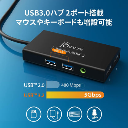 J5Create - Video Capture Usb Hub