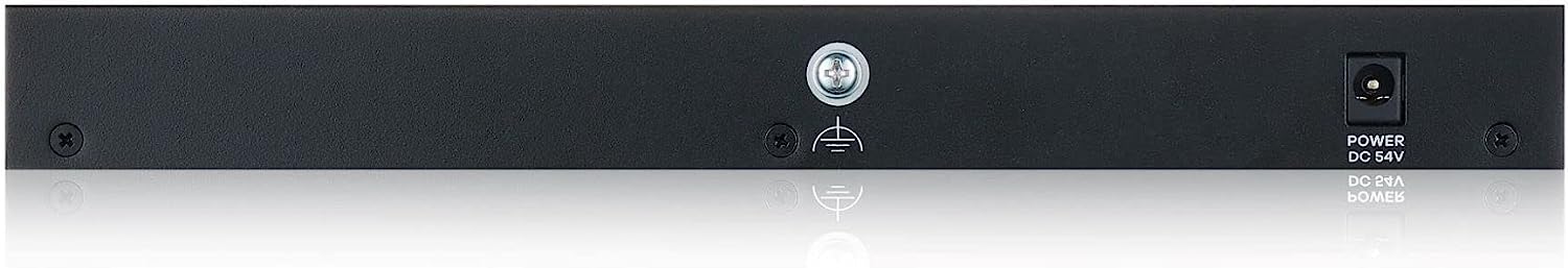 Zyxel Conmutador PoE Gigabit de 8 puertos | Gestión Inteligente | Sobremesa/Montaje en Pared | Sin ventilador | 8 puertos PoE+ 77 Vatios | 2 Puertos SFP | VLAN, IGMP, QoS