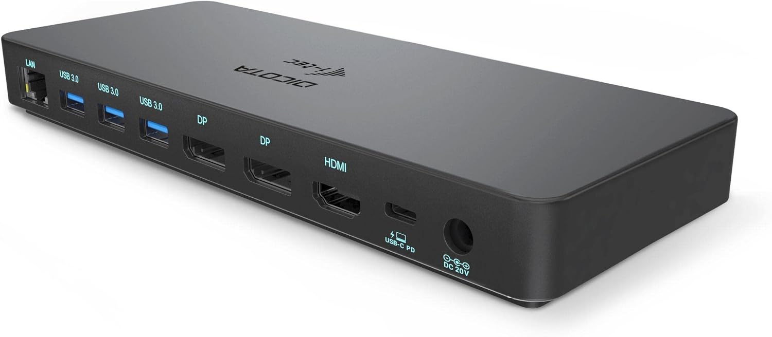Dicota USB-C 11-IN-1 DOCKING STATION 5K HDMI/DP PD 100W (UK