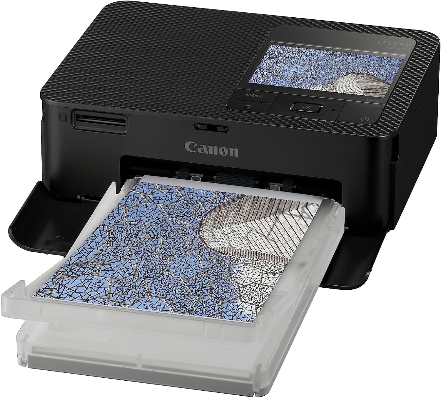 Canon SELPHY CP1500 Colour Portable Photo Printer - Print long-lasting photos with this easy to use, fast and compact wireless printer