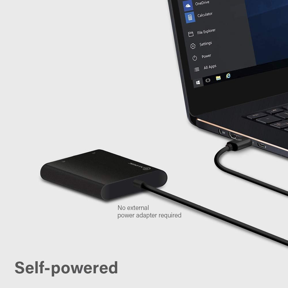 ALOGIC USB-C to Dual DisplayPort Adapter - 4K - 30 Hz