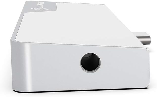 ALOGIC USB C Hub, 4K HDMI, 60W USB C Laptop Charging, USB C to 3.5mm, 1 USB A, Dock Nano Mini, Compatible with iPad Pro/Air 2020 (Thunderbolt 3 Compatible