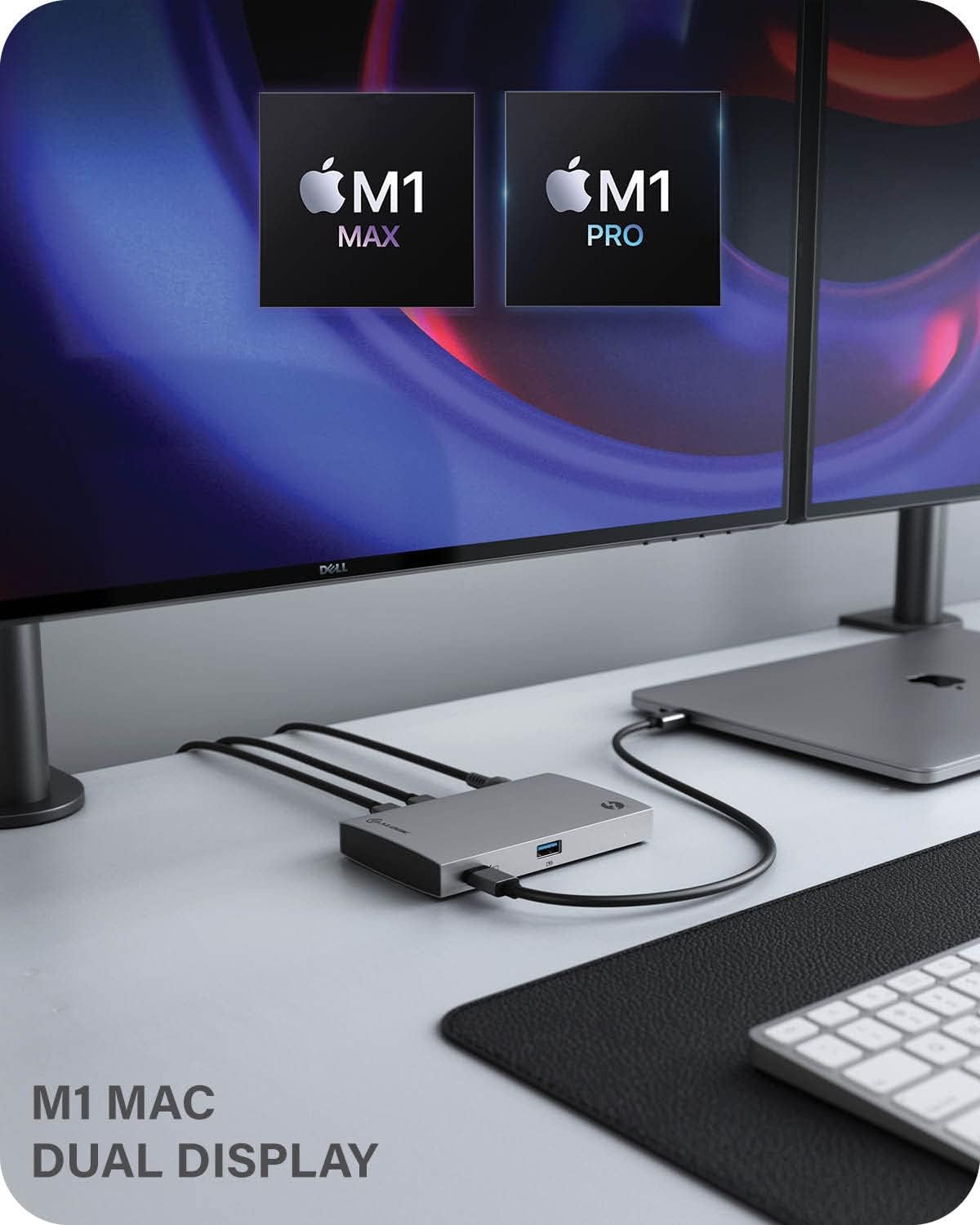 Alogic Thunderbolt 4 Blaze Compact Hub Triple Thunderbolt O