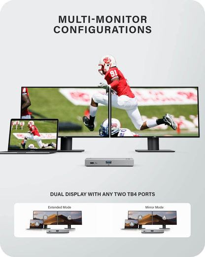 Alogic Thunderbolt 4 Blaze Compact Hub Triple Thunderbolt O