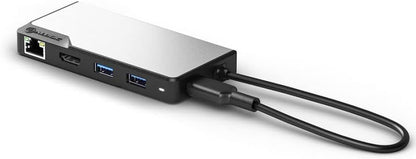 Usb-C Fusion Alpha 5-In-1 Hub - Hdmi/Usb/Ethernet Power Delivery