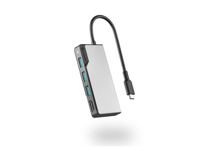 Fusion Core Usb-C 5 In 1 Hdmi Usb Hub Space Grey