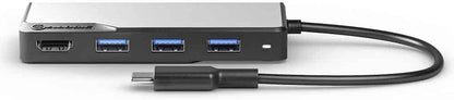 Fusion Core Usb-C 5 In 1 Hdmi Usb Hub Space Grey
