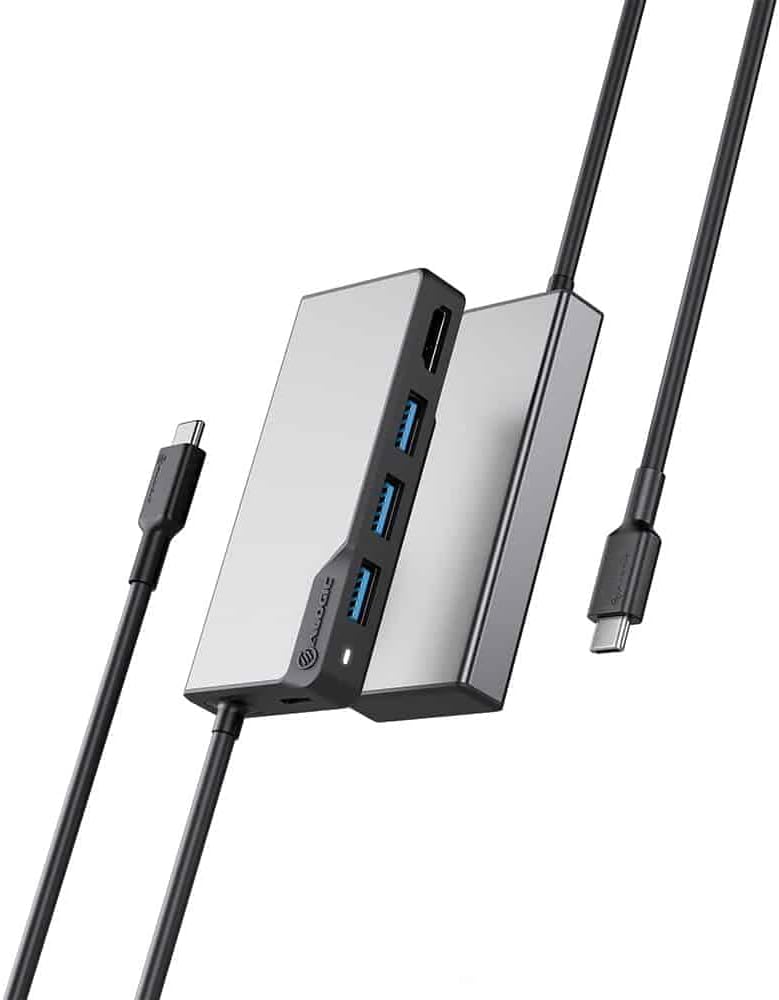 Fusion Core Usb-C 5 In 1 Hdmi Usb Hub Space Grey