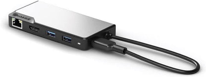Usb-C Fusion Max 6-In-1 Hub Space Grey