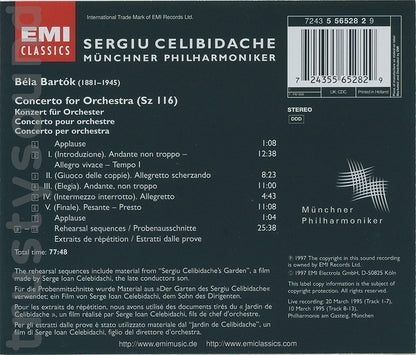 First Authorized Edition Vol. 1: Bartok: Konzert für Orchester (Sz 116)
