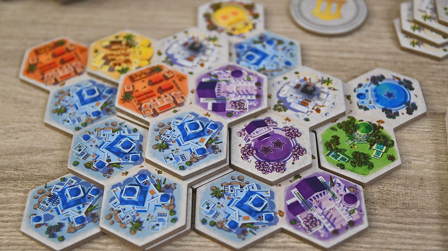 Akropolis - Strategy Tile Laying Board Game - Ages 8 +