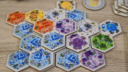 Akropolis - Strategy Tile Laying Board Game - Ages 8 +