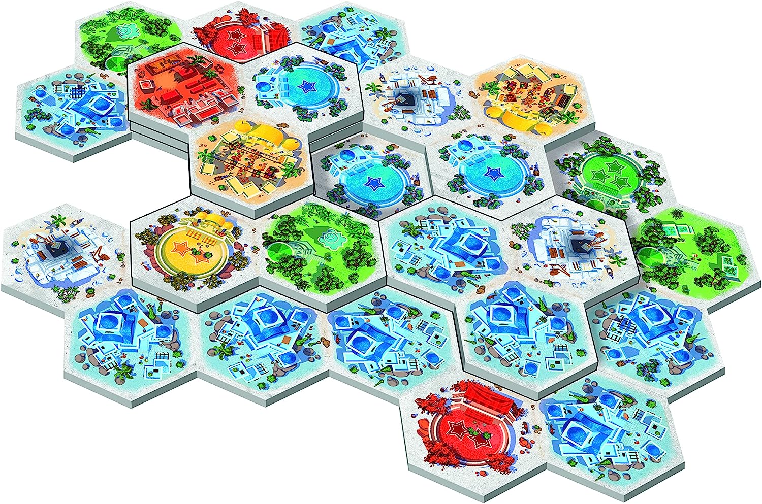 Akropolis - Strategy Tile Laying Board Game - Ages 8 +