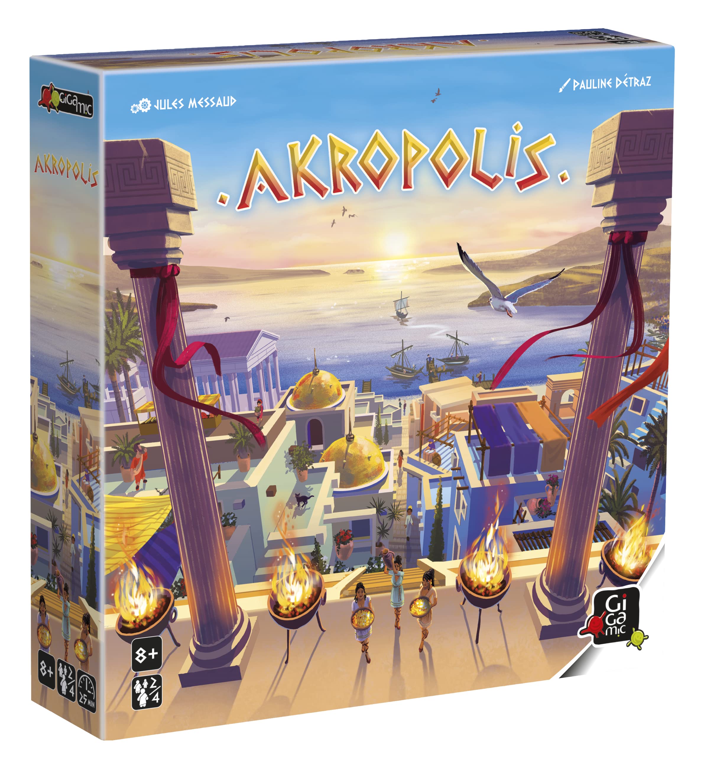 Akropolis - Strategy Tile Laying Board Game - Ages 8 +