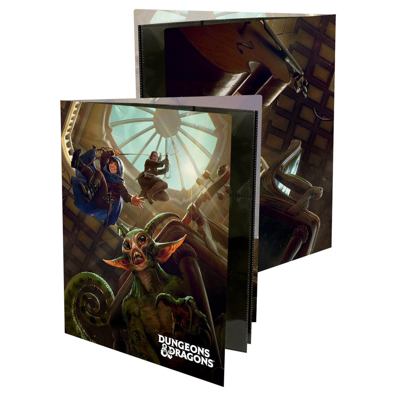 Ultra PRO - Dungeons & Dragons Character Folio - Keys from The Golden Vault - Organize & Store your Notes, Character Sheets, & Spell cards Includes Two 9 Pocket Page for Standard Size Cards