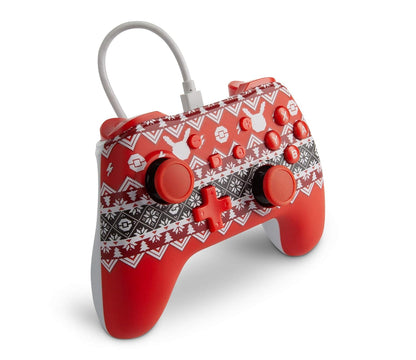 PowerA Wired Controller for Nintendo Switch - Pokémon Holiday Sweater Holiday Pokemon