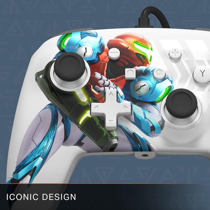 PowerA Enhanced Wired Controller for Nintendo Switch - Metroid Dread