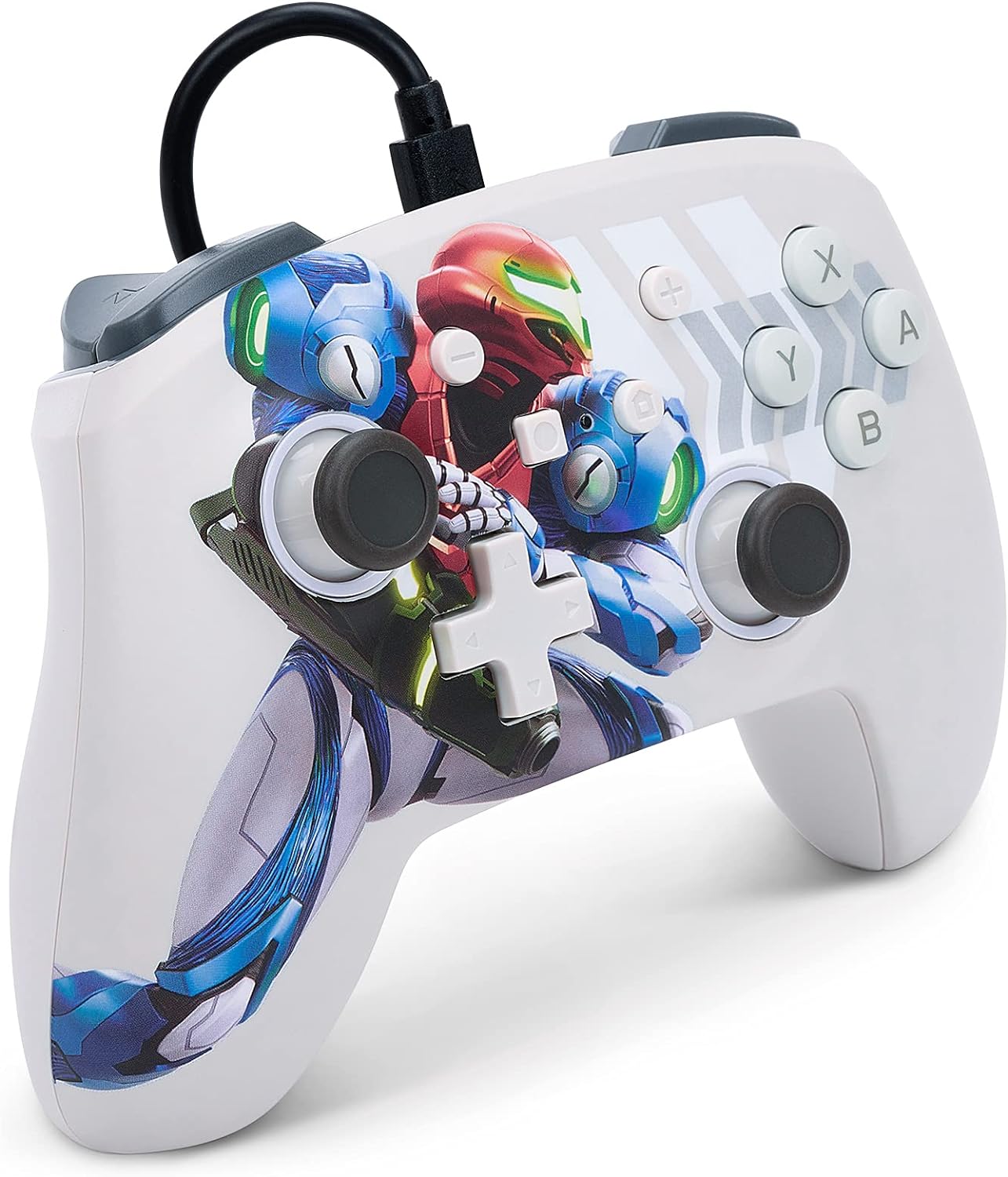 PowerA Enhanced Wired Controller for Nintendo Switch - Metroid Dread