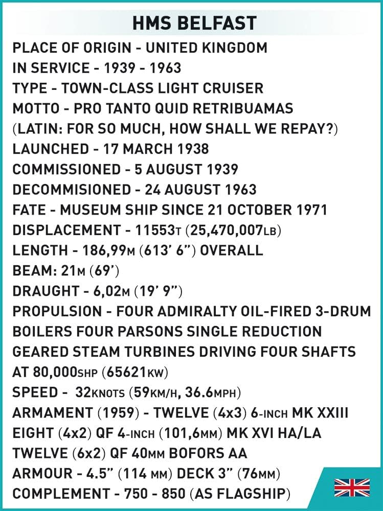 COBI HMS Belfast