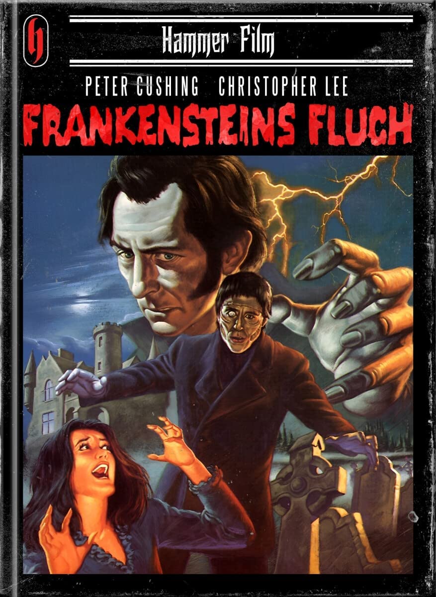 Frankensteins Fluch - Cover A (Uncut Limited Mediabook, Hammer Film-Edition)