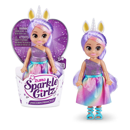 Zuru - Sparkle Girlz Mini Princess Unicorn 11cm - ZU-10094