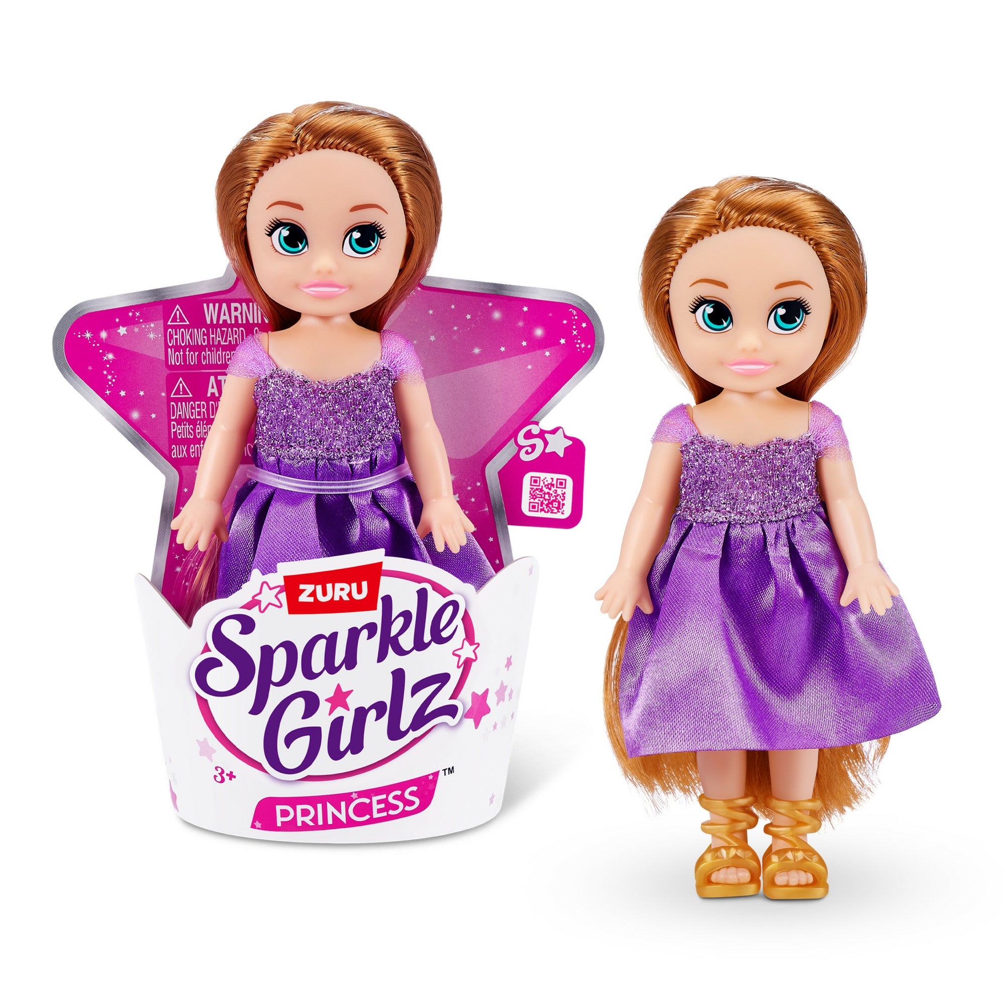 Sparkle Girlz Princess Cupcake Doll ZURU