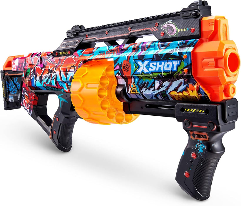 XSHOT Skins Last Stand Dart Blaster (16 pilar), stilar kan variera