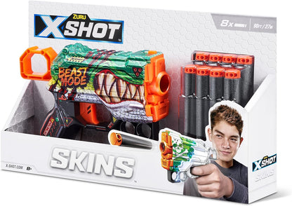 XSHOT - Spuitpistool Skins Menace-8 vlekken gemaakt van schuim, 36515