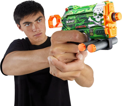 XSHOT - Spuitpistool Skins Menace-8 vlekken gemaakt van schuim, 36515