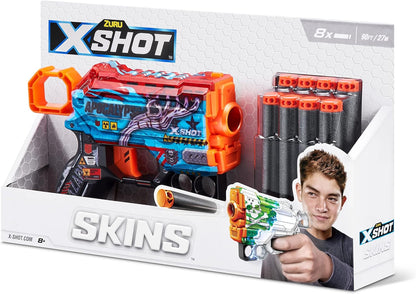 XSHOT - Spuitpistool Skins Menace-8 vlekken gemaakt van schuim, 36515