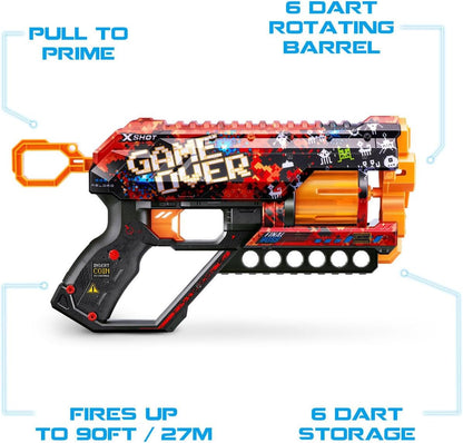 ZURU X-Shot - HUIDEN-Skins-Griefer (12 Darts) (36561