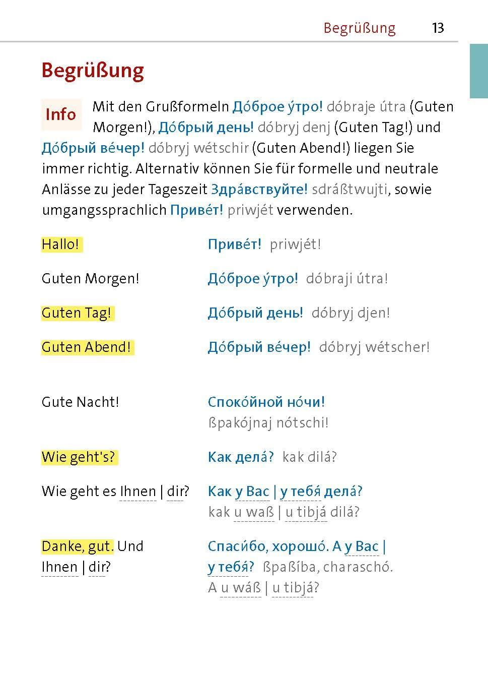Langenscheidt Universal-Sprachführer Russisch: Die wichtigsten Sätze plus Reisewörterbuch