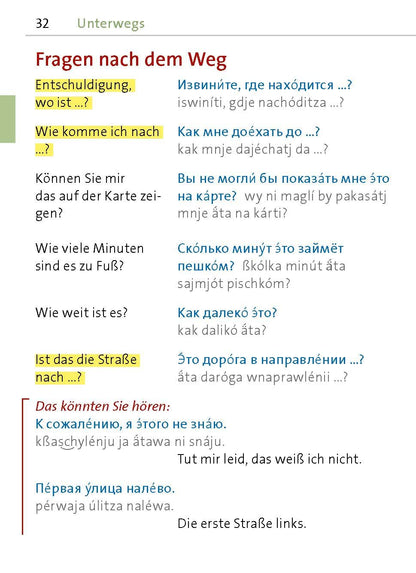 Langenscheidt Universal-Sprachführer Russisch: Die wichtigsten Sätze plus Reisewörterbuch