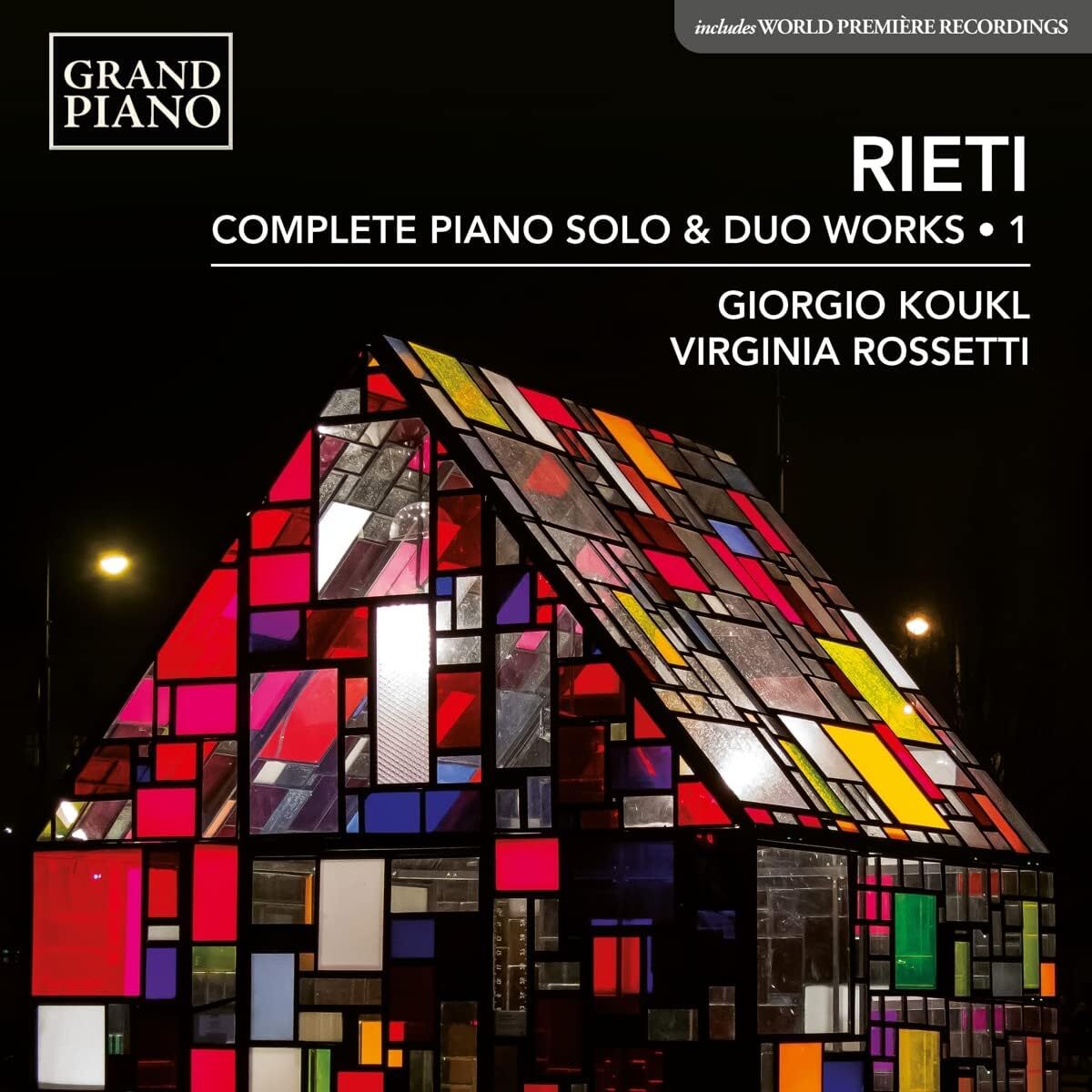 Rieti: Complete Piano Solo & Duo Works - Volume 1