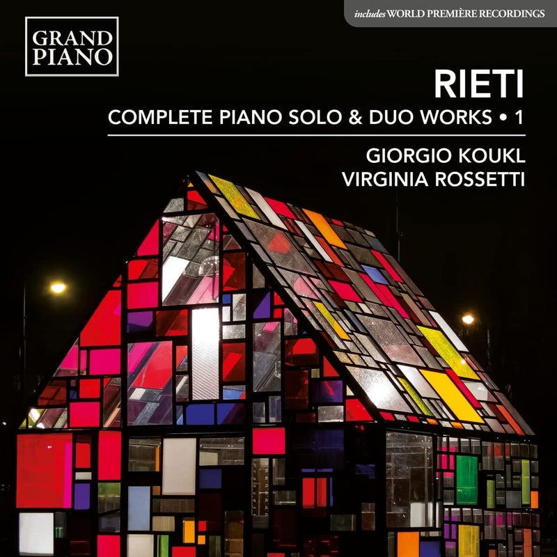 Rieti: Complete Piano Solo & Duo Works - Volume 1