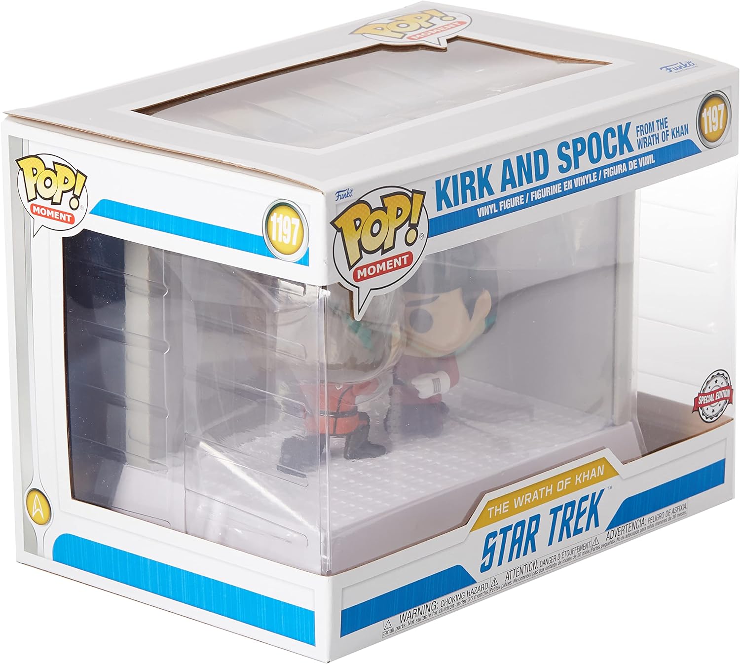 Funko Pop! Moment: Tokyo GhoulT con '22 - Star Trek - Captain Kirk & Spock - Star Trek The Original Series - Figura de Vinilo Coleccionable - Idea de Regalo- Mercancia Oficial - TV Fans