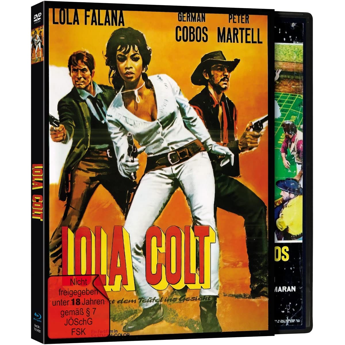 LOLA COLT - sie spuckt dem Teufel ins Gesicht - Cover A - Blu-ray & DVD im Schuber plus Booklet - 2K-HD-remastered