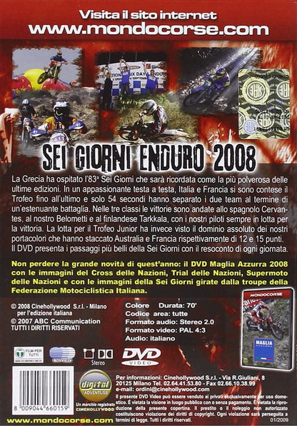 sei giorni enduro 2008 dvd Italian Import