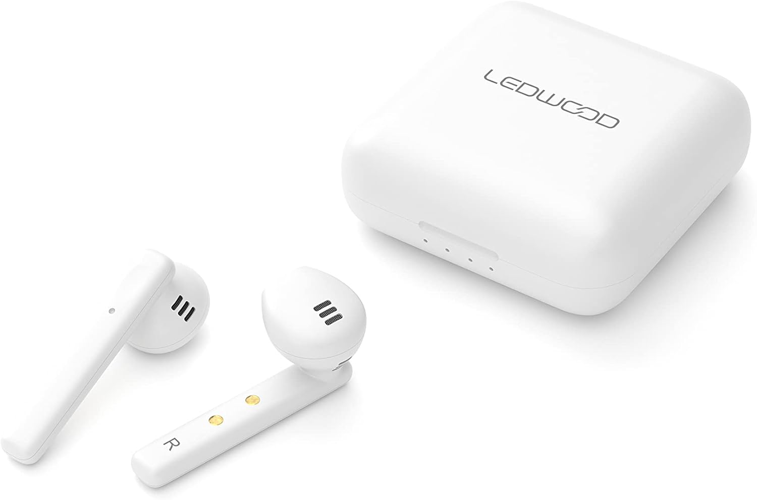 LEDWOOD HUBBLE True Wireless earphones In-Ear Bluetooth Headset M1011 - White