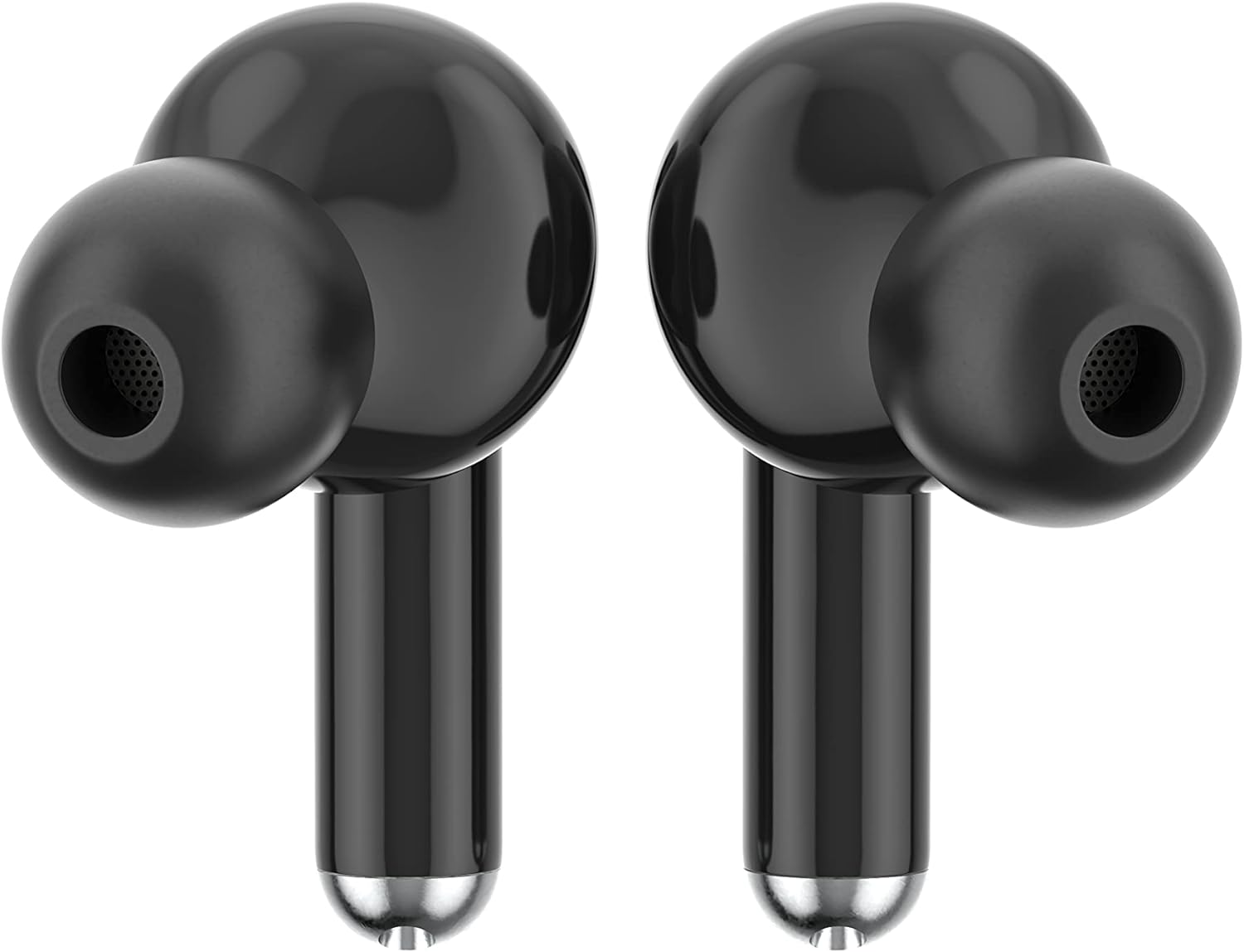 Ledwood Capella TWS Wireless Stereo Bluetooth 5.2 In-Ear Touch Earphones Super Bass Voice Assistant Compatible with iOS/Android (Black/White