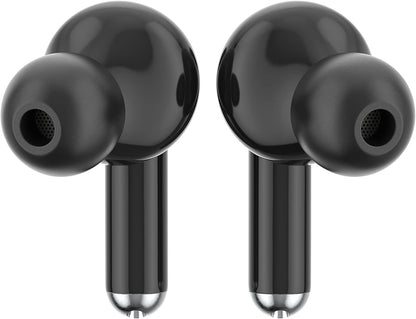 Ledwood Capella TWS Wireless Stereo Bluetooth 5.2 In-Ear Touch Earphones Super Bass Voice Assistant Compatible with iOS/Android (Black/White