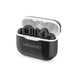Ledwood Capella TWS Wireless Stereo Bluetooth 5.2 In-Ear Touch Earphones Super Bass Voice Assistant Compatible with iOS/Android (Black/White