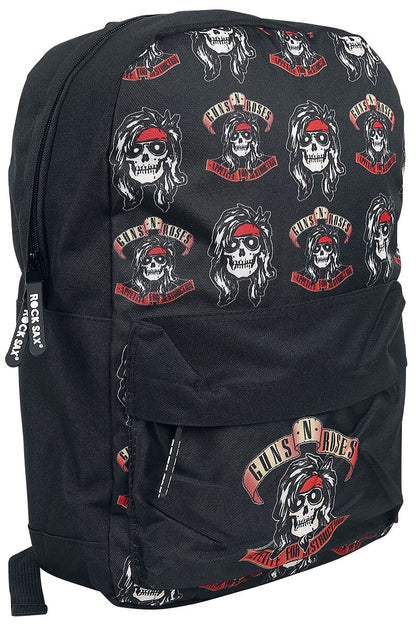 Rocksax Mochila Guns N' Roses - Appetite, Black, M, Rocksax