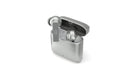 Ledwood Titan Earphones in Sterling Silver - Wireless Bluetooth 5.1, All-Day Battery Life, SuperBass Technology