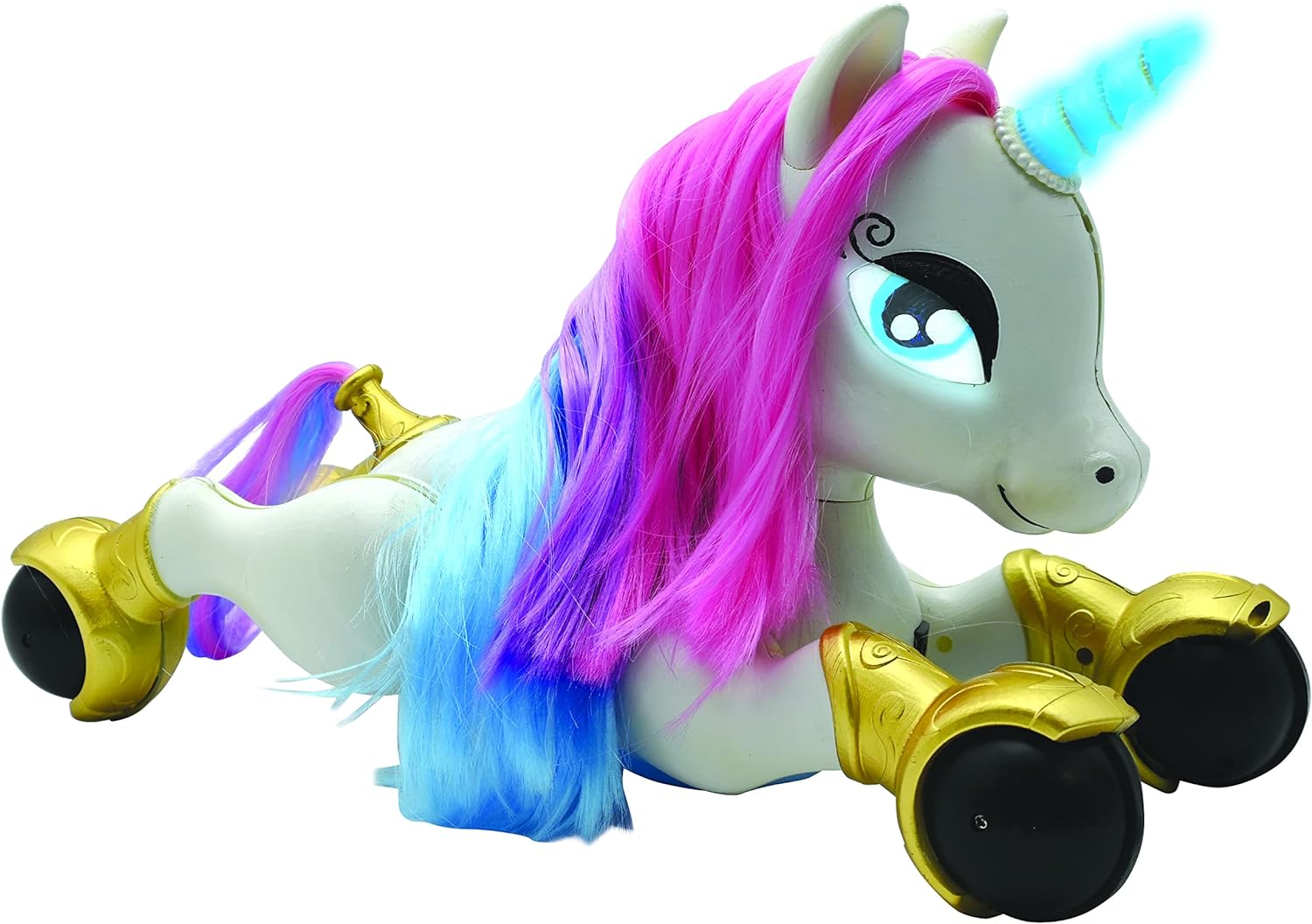 LEXIBOOK Power Unicorn®- My Smart Unicorn to train Programmable with remote control, training and gesture control function, dance, music, light effects, rechargeable